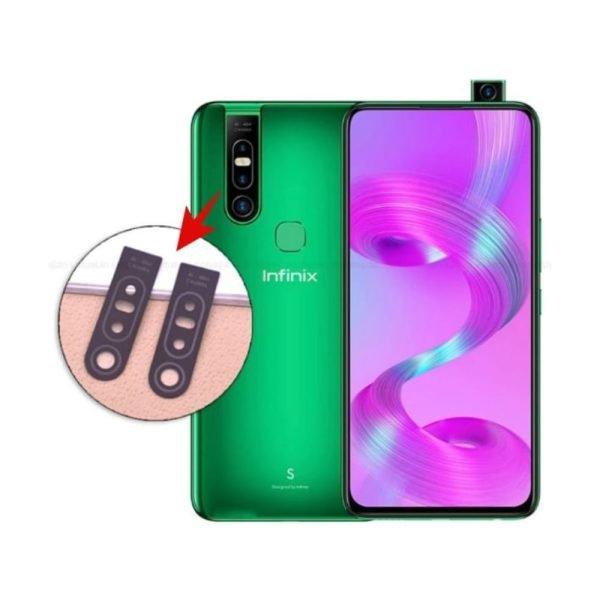 8.Infinix S5 Pro Back Camera Glass Lens 1