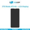 ZTE Blade A72 4G LCD Display and Touch Screen Panel replacement with high-quality visuals and touch response.