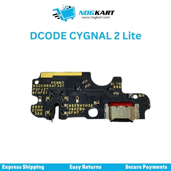 DCODE Cygnal 2 Lite charging port and motherboard components, available on Nog Kart with express shipping, easy returns, and secure payments.