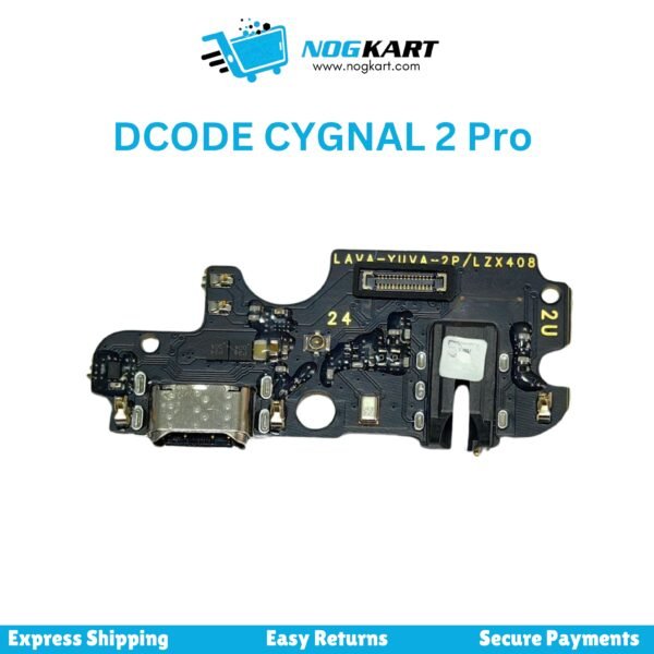 DCODE Cygnal 2 Pro charging port and motherboard components, available on Nog Kart with express shipping, easy returns, and secure payments.