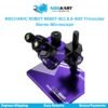 Mechanic 6560T-B11 Trinocular Stereo Microscope with 6.5X-60X Magnification, LED Lighting, and 360° Rotating Head – Best Price in Pakistan on Nog Kart.