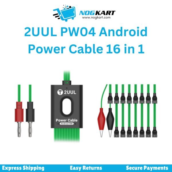 2UUL PW04 Android Power Boot Cable 16 in 1 for Mobile Repair