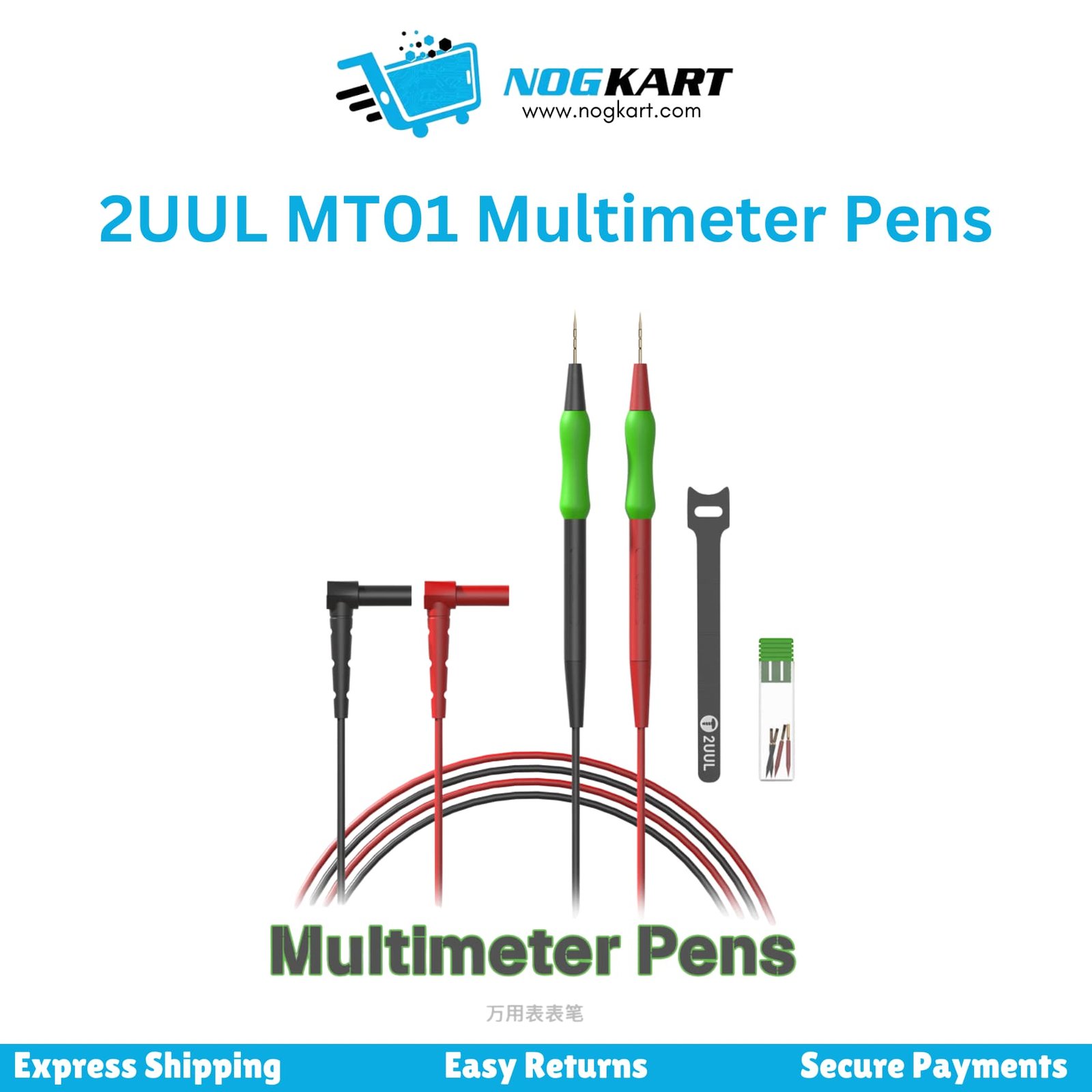 2UUL MT01 Multimeter Pens for Precision PCB Testing in Pakistan