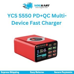 YCS S550 PD+QC Dual Port Fast Charger 33W for Mobile Devices in Pakistan