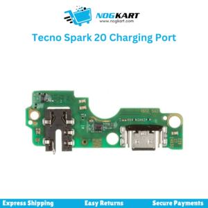 Tecno Spark 20 Charging Port Flex Strip Cable Replacement – Nog Kart Pakistan