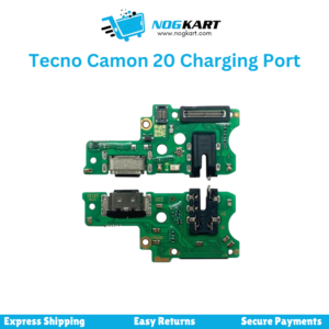 Tecno Camon 20 Charging Port Flex Cable Replacement – Nog Kart Pakistan