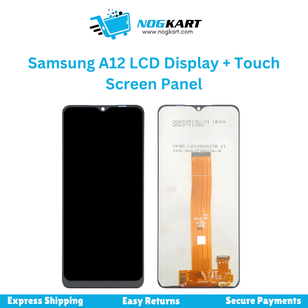 Samsung Galaxy A12 LCD Display + Touch Screen Panel