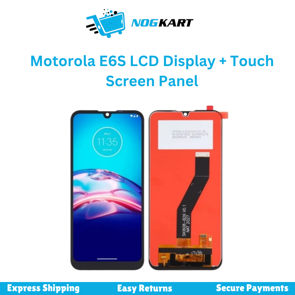 Motorola E6S LCD Display + Touch Screen Pane