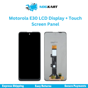 Motorola E30 LCD Display + Touch Screen Panel