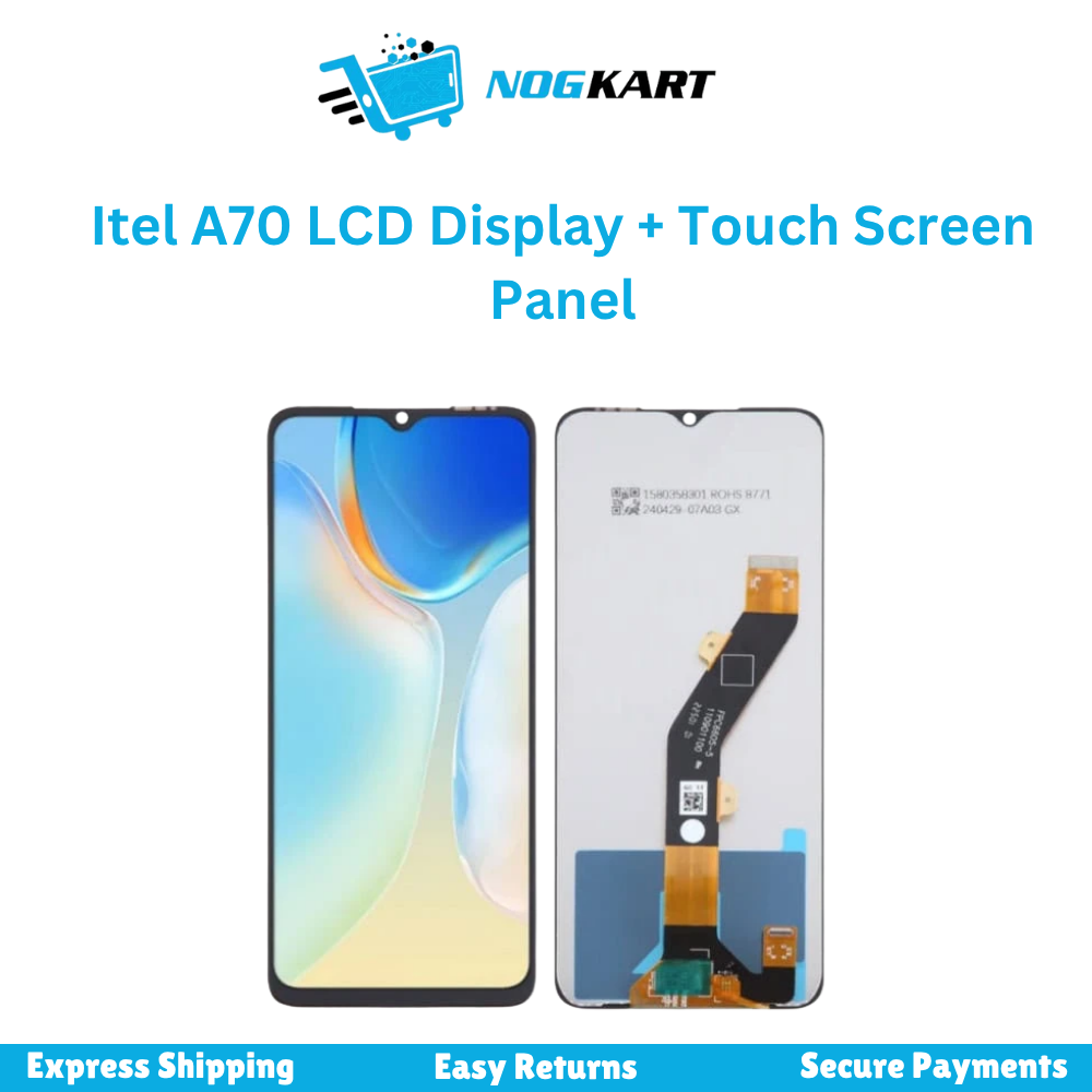 Itel A70 LCD Display + Touch Screen Panel