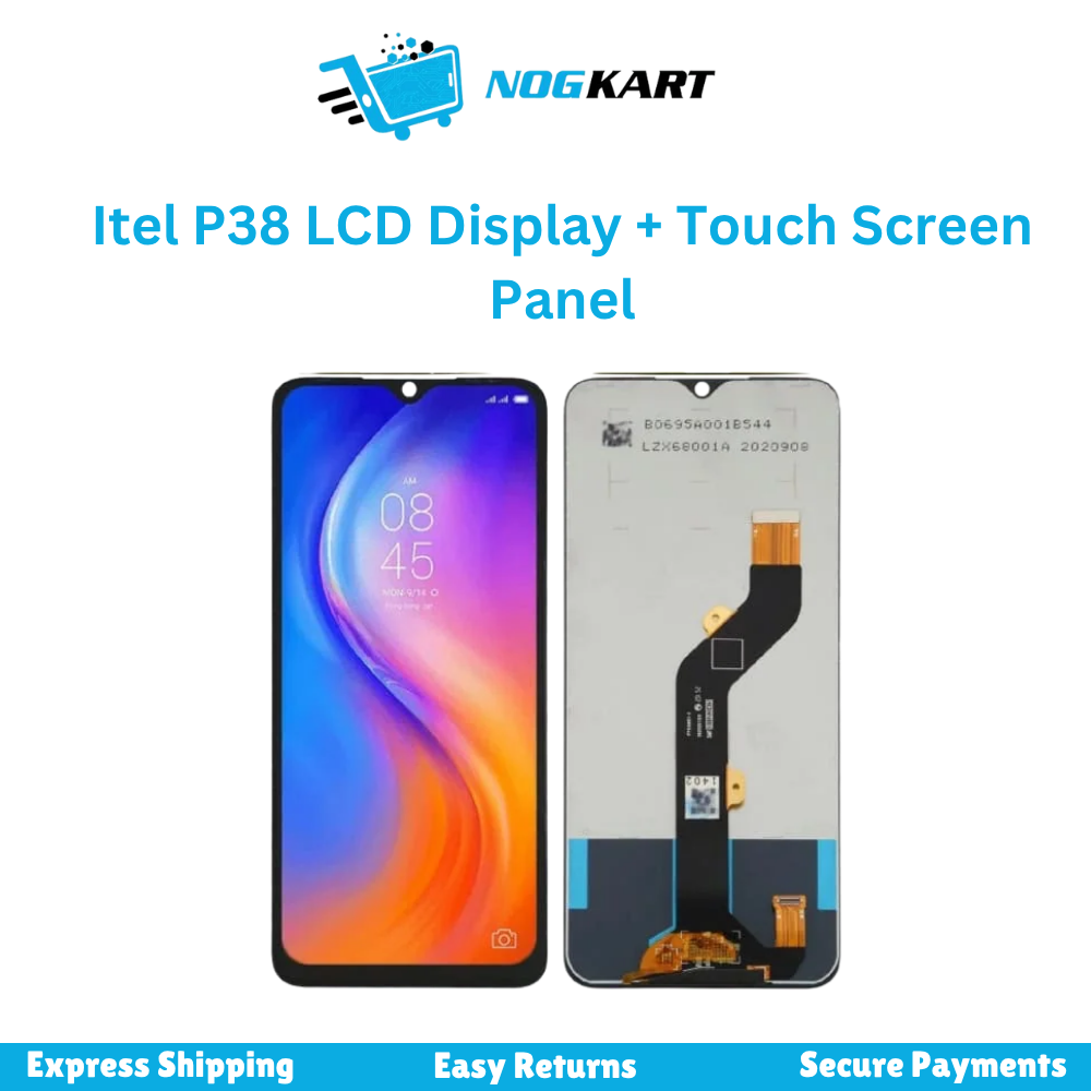 Itel P38 LCD Display + Touch Screen Panel