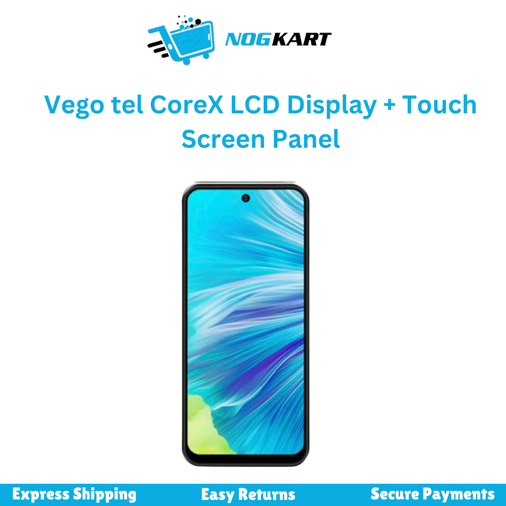 Vego Tel CoreX LCD Display + Touch Screen Panel