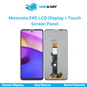 Motorola E40 LCD Display + Touch Screen Panel