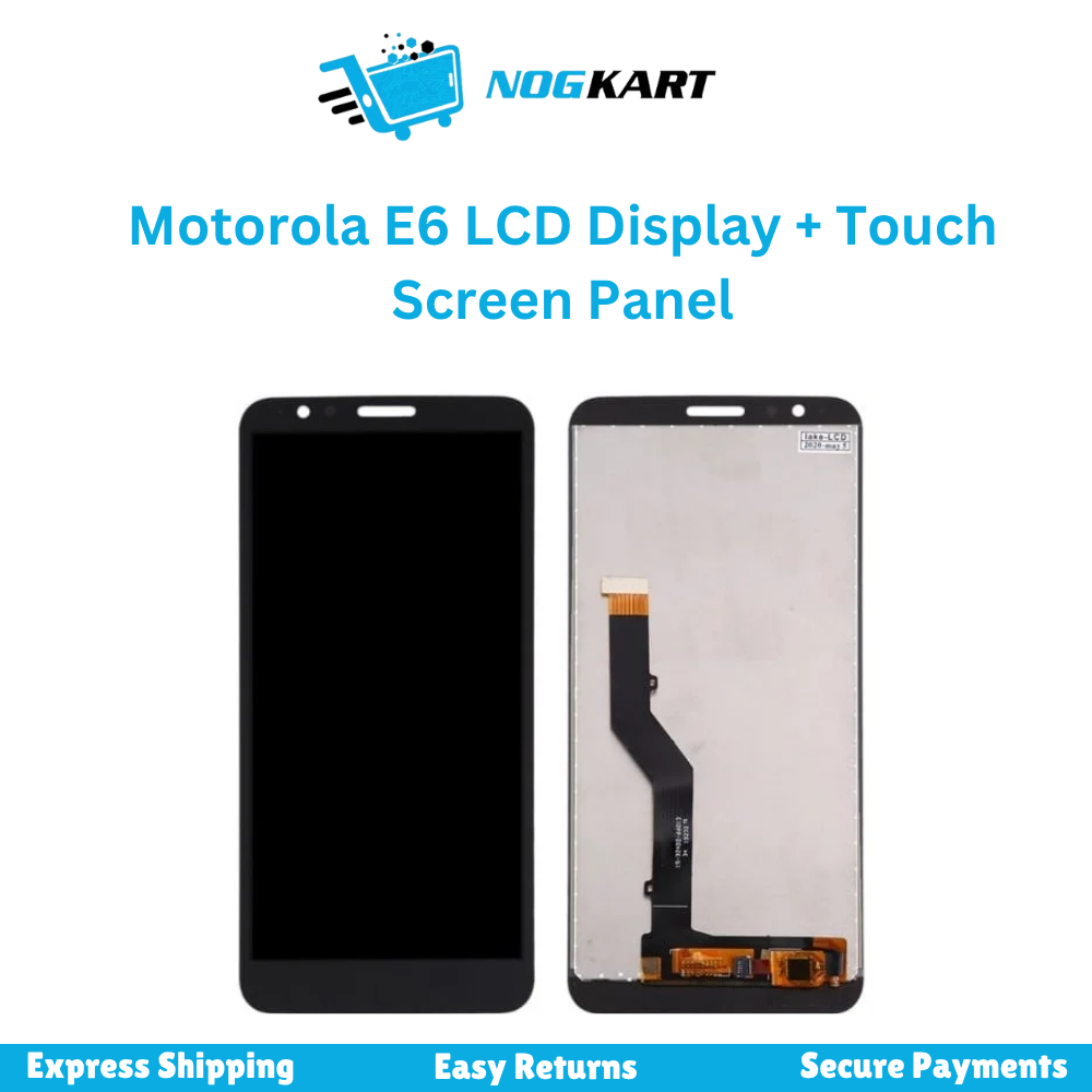 Motorola E6 LCD Display + Touch Screen Panel